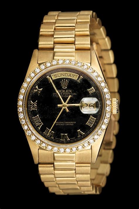 118138 rolex|rolex presidential with diamond bezel.